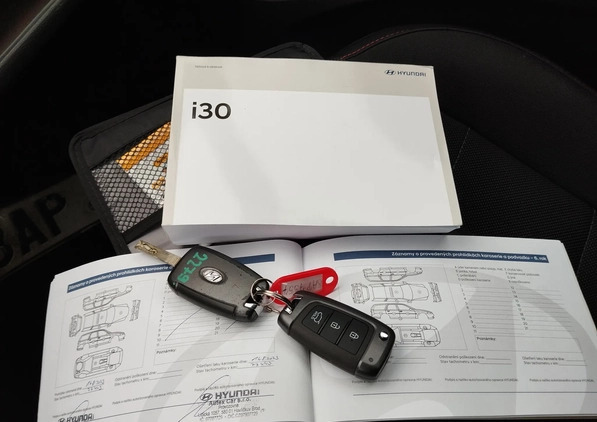 Hyundai i30 N cena 59040 przebieg: 91617, rok produkcji 2021 z Wąsosz małe 232